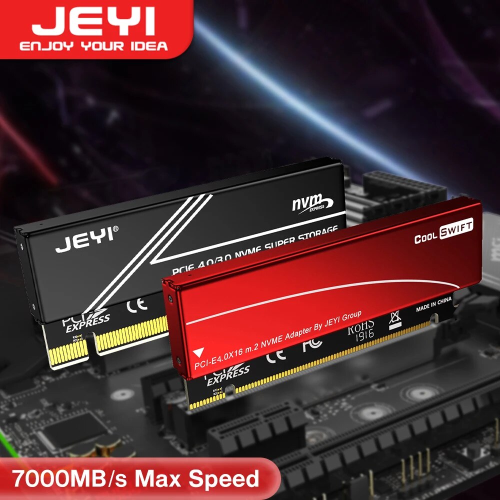 Samsung Ssd 990 Pro - JEYI M.2 NVME к адаптеру PCIE