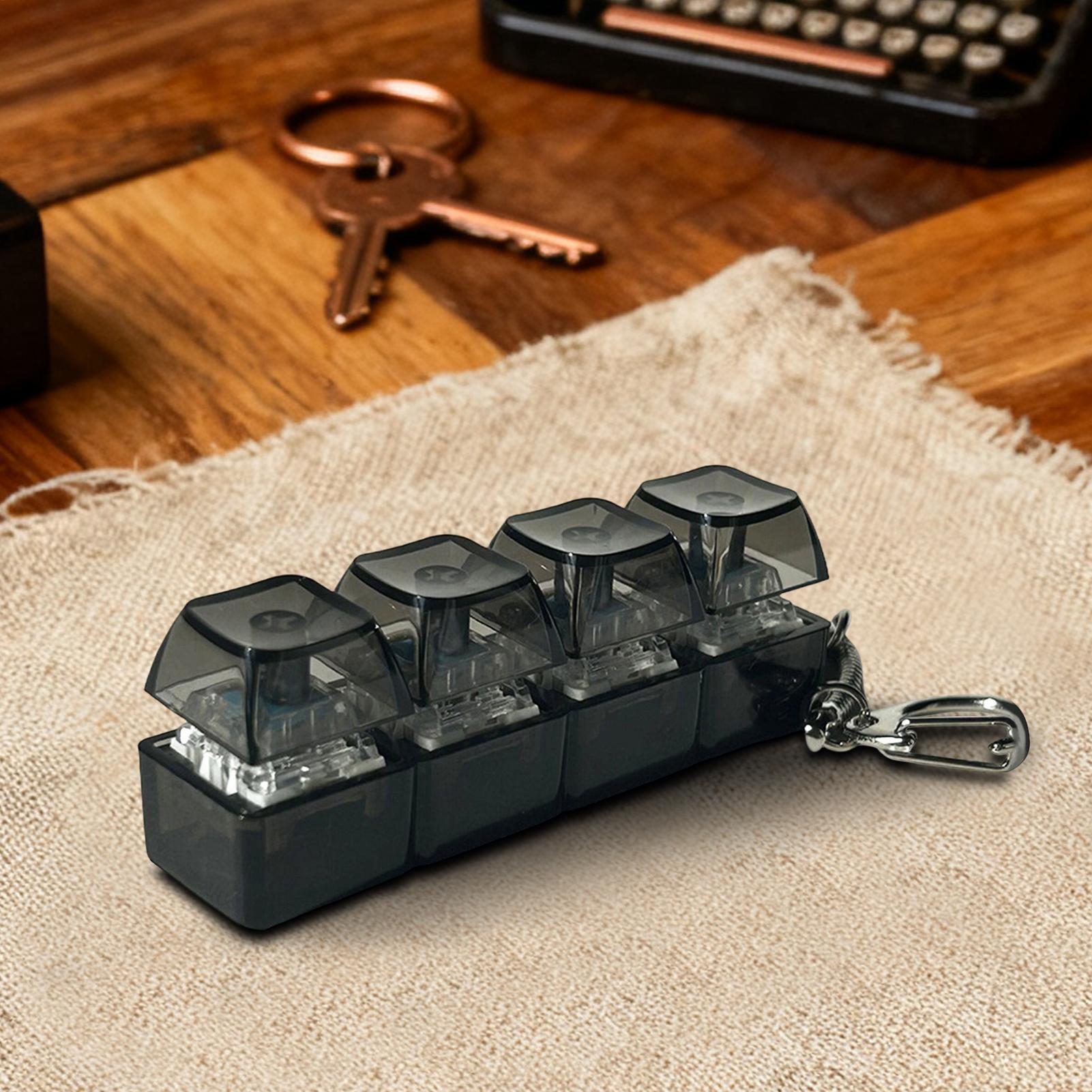 Mechanical Switch Tester - Игрушки-антистресс Fidget Keyboard: брелок-кликер, механическая клавиатура