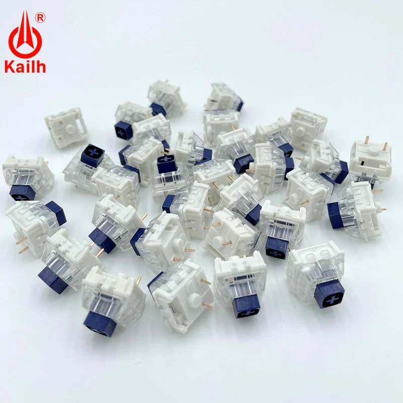 Gaming Keyboard Blue Switches - Переключатель Kailh в темно-синей коробке, мягкий