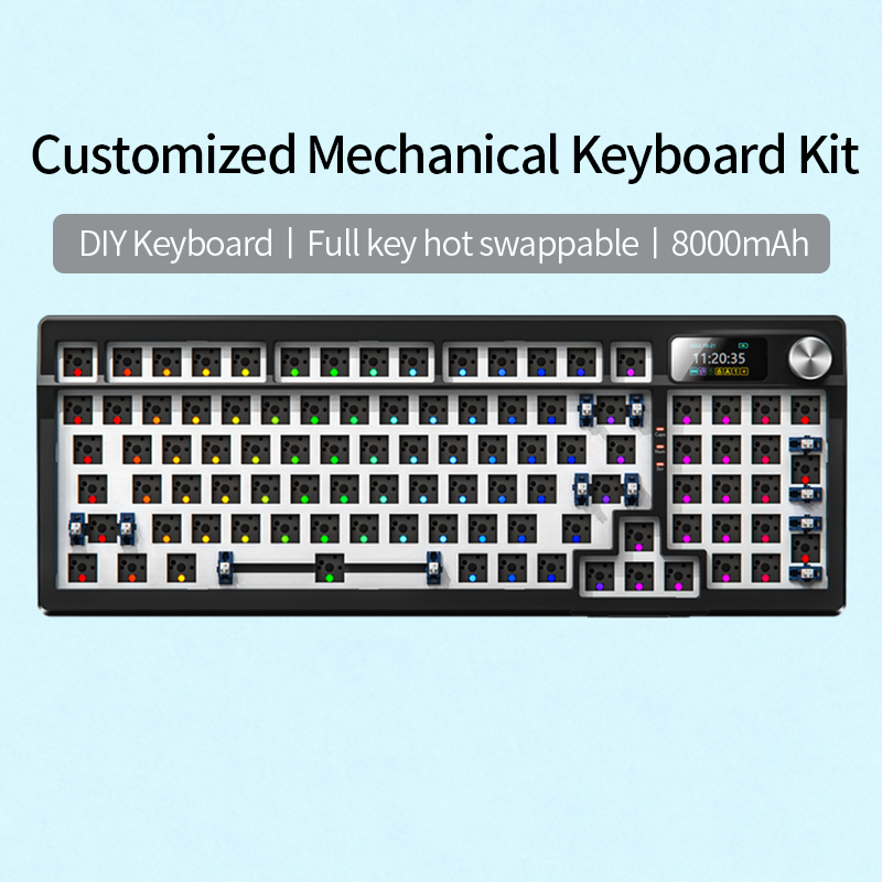 Gaming Keyboard Hot Swappable - Комплект механической клавиатуры YINDIAOY95 с экраном