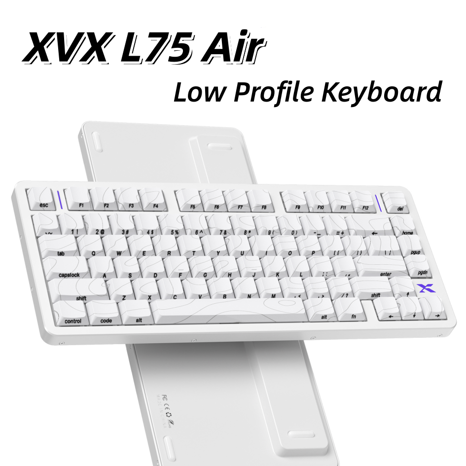 Keyboard Gaming Transparent - Беспроводная механическая RGB-клавиатура XVX L75 Air