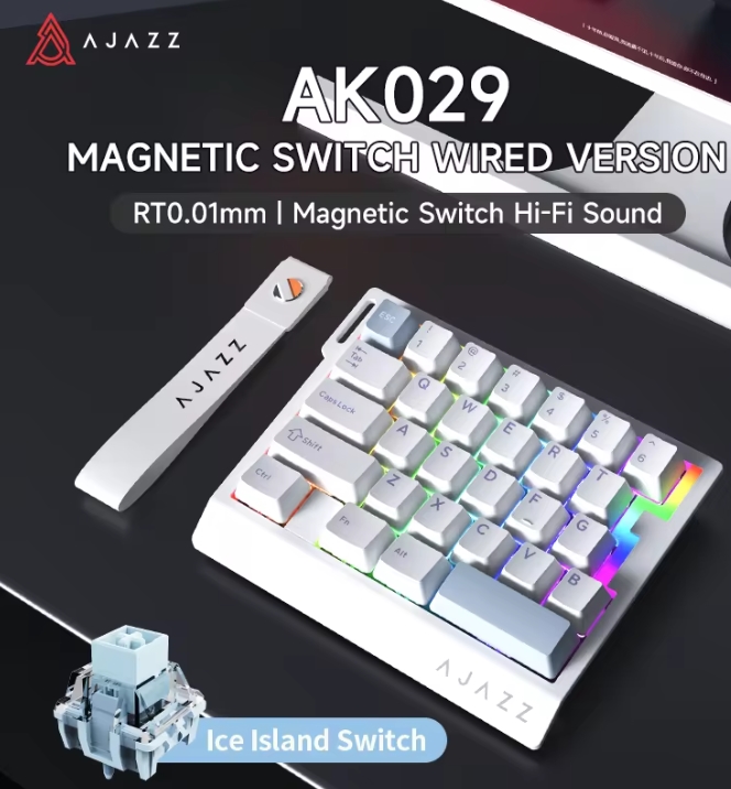 Gaming Keyboard Mini - Игровая клавиатура AK029 проводная, одноручная, с