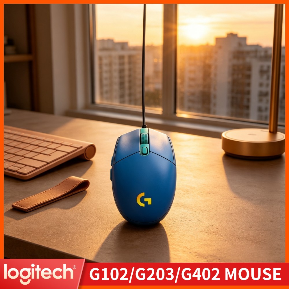 Logitech Mouse G203 - Проводная игровая мышь Logitech G203 с