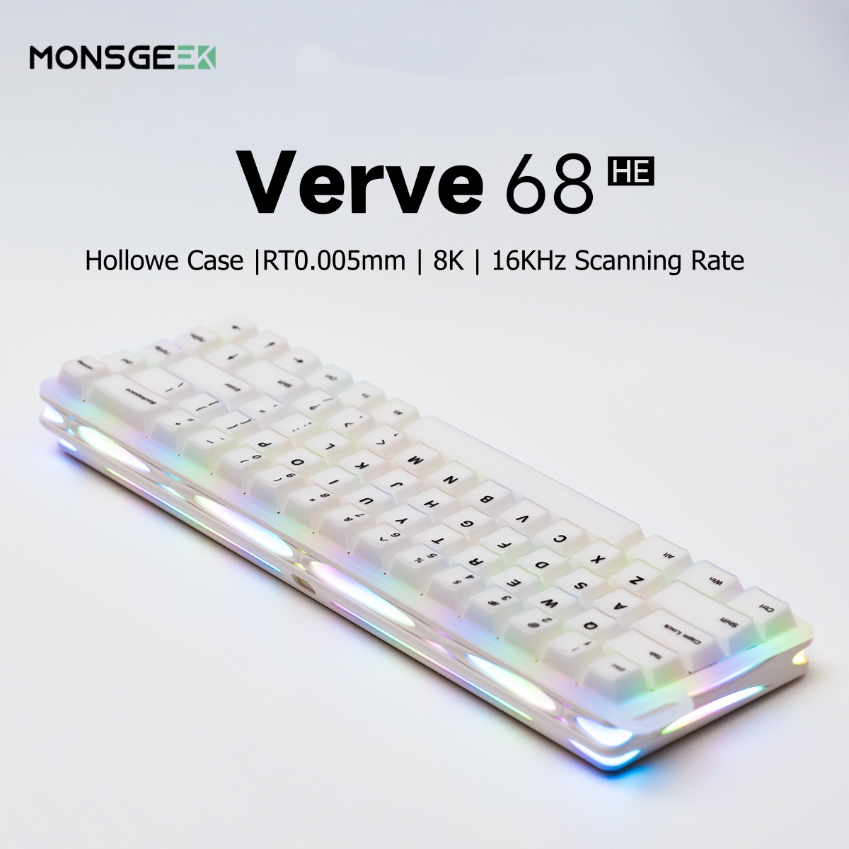 Keyboard Gaming Transparent - Механическая игровая клавиатура AKKO X MonsGeek