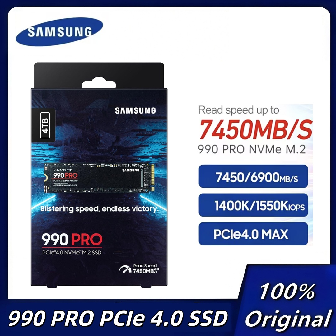 Samsung Ssd 990 Pro - 100% оригинальный Samsung 990 PRO 1TB