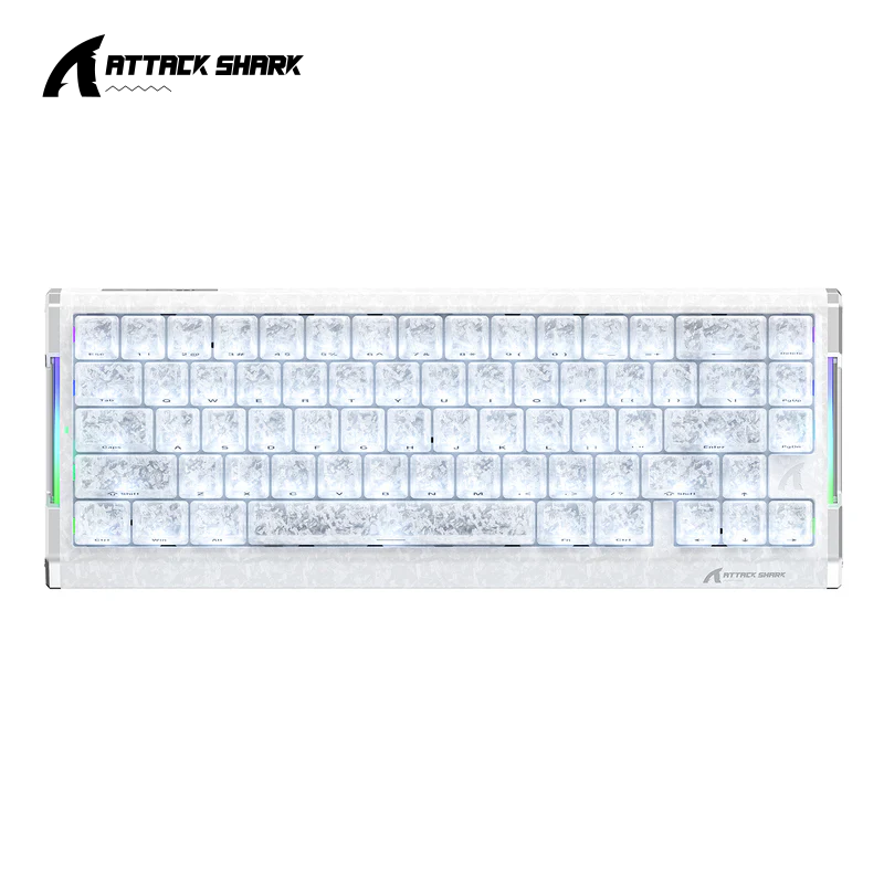 Gaming Keyboard Hot Swappable - ATTACK SHARK, R68 HE, Механическая клавиатура,