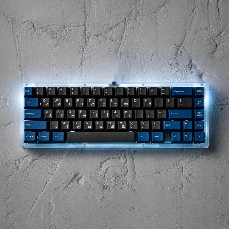 Keyboard Gaming Transparent - Комплект проводной клавиатуры SW Eave65 Single