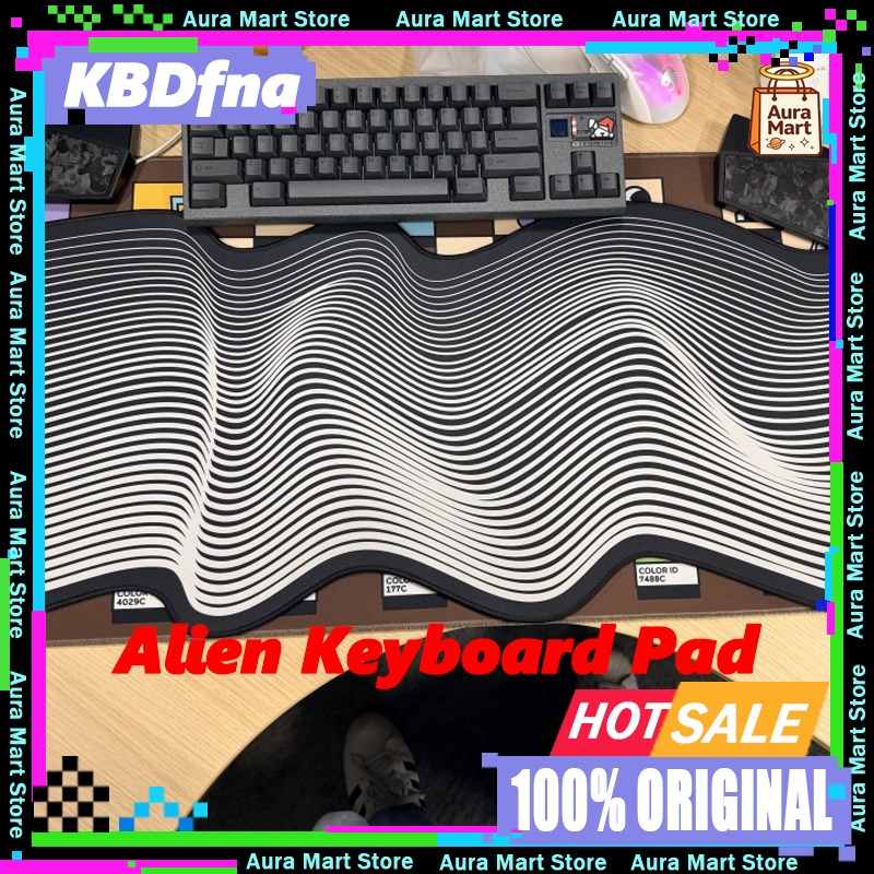 Mechanical Switch Tester - KBDfans Black Snail Alien: Коврик для