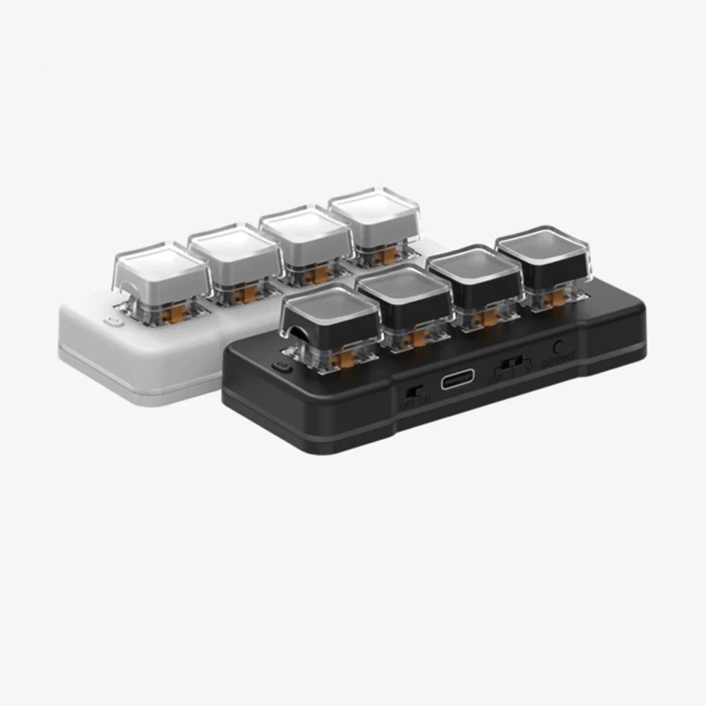 Gaming Keyboard Mini - MK424Pro 4-клавишная беспроводная мини-клавиатура, индивидуальный программируемый