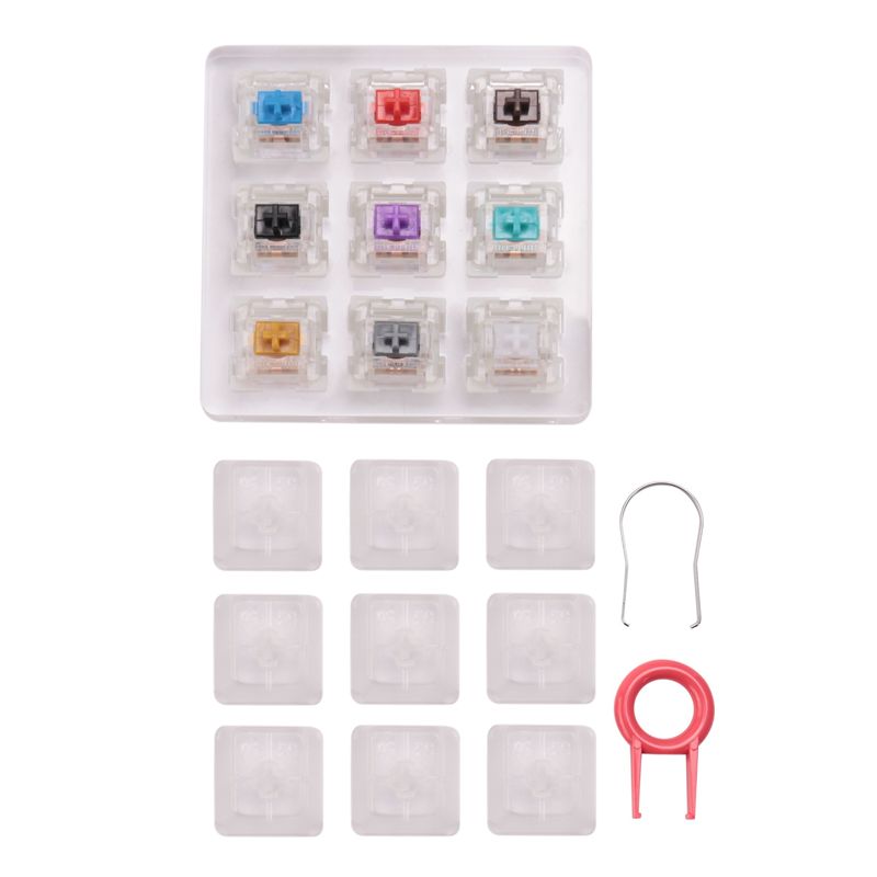 Gaming Keyboard Blue Switches - Тестер переключателей YSS-9 для Outemu, для