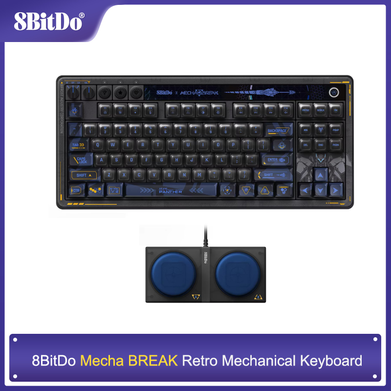 Gaming Keyboard Hot Swappable - Механическая клавиатура 8BitDo Retro 87, игровая