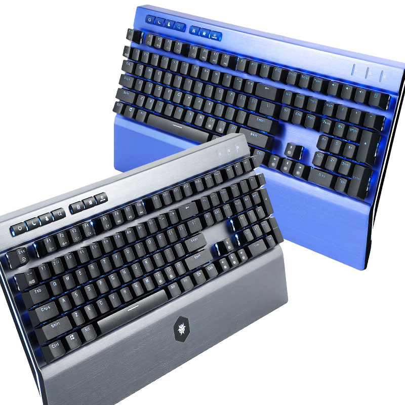 Gaming Keyboard Blue Switches - HEXGEARS GK739 Дизайн с возможностью горячей