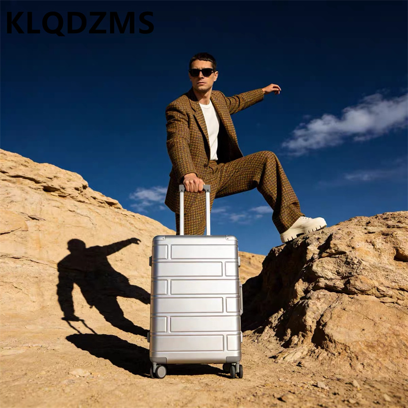 Aluminum Case 65 - Чемодан KLQDZMS из алюминиево-магниевого сплава, 20/24/28