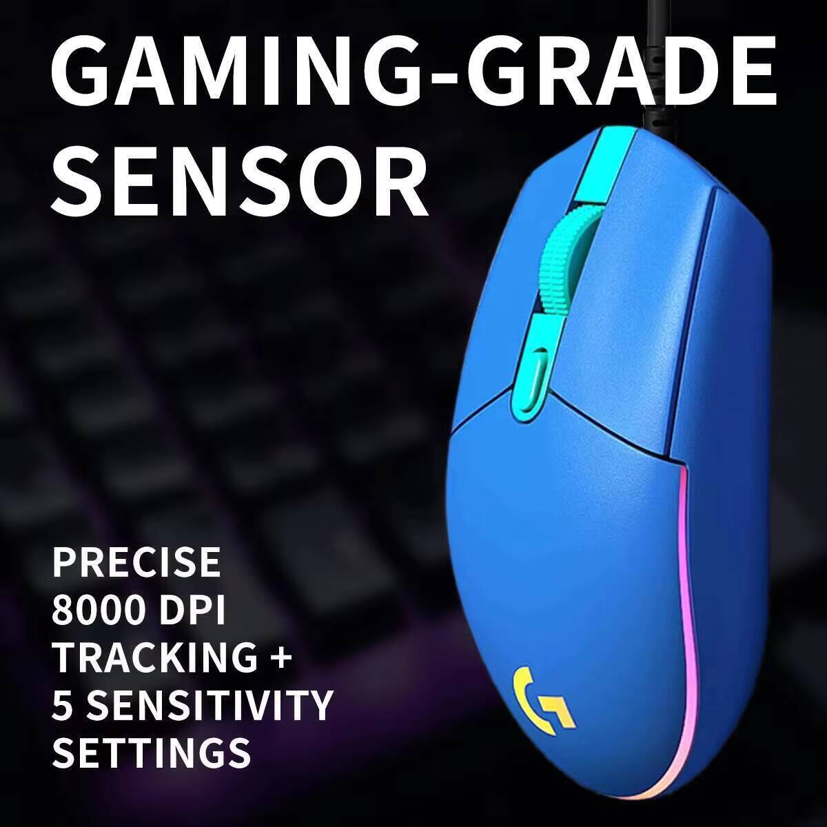 Игровая мышь Logitech G203, 20 – обзор и цена Logitech Mouse G203