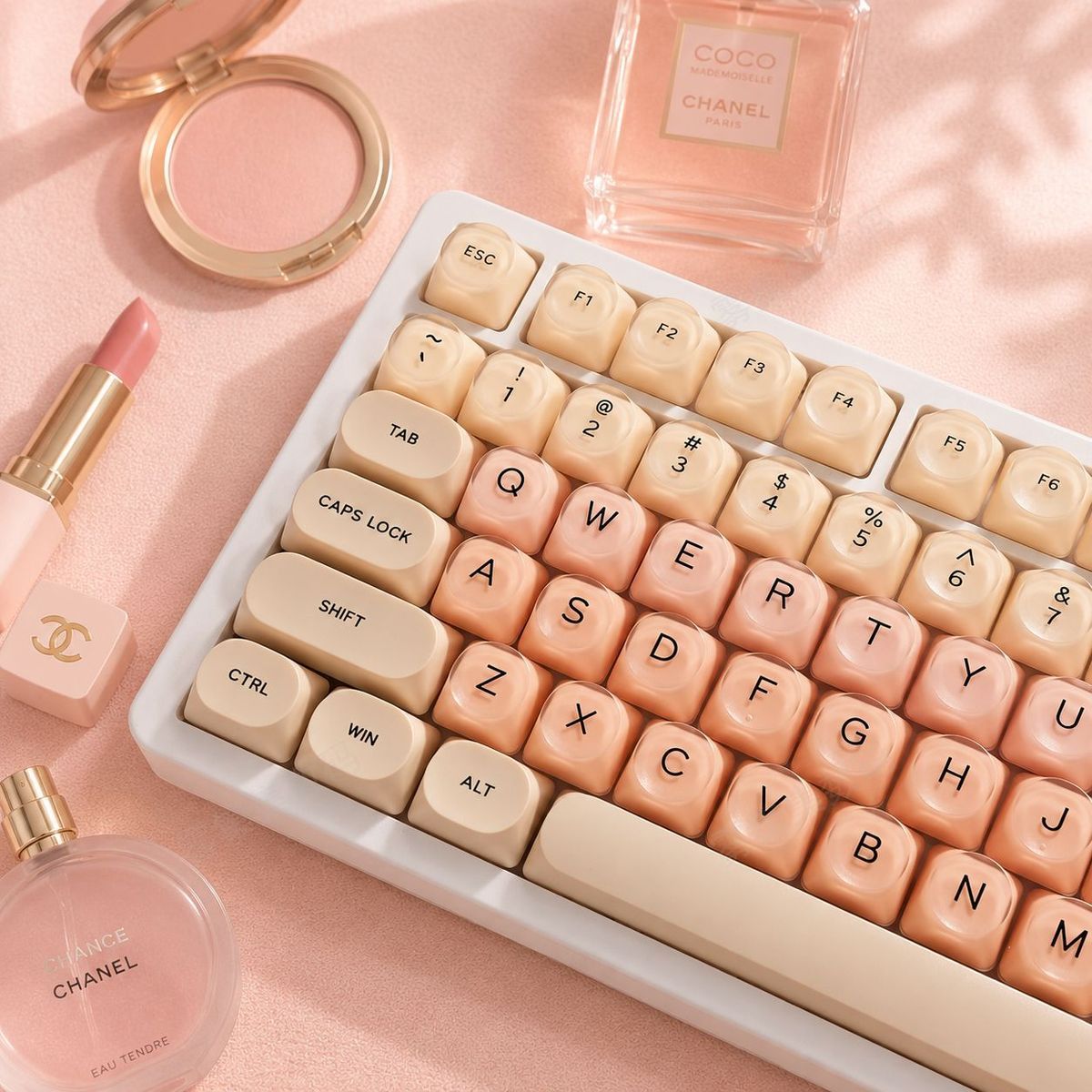 128 полупрозрачных кейкапов Li – обзор и цена Keyboard Gaming Transparent