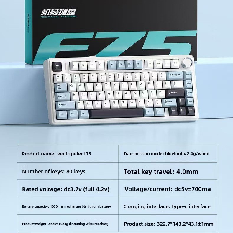 Механическая клавиатура Aula F – обзор и цена Gaming Keyboard Hot Swappable