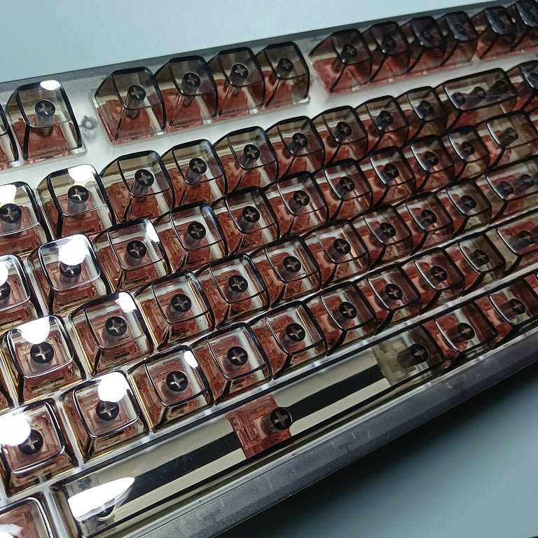 132 прозрачных кристаллических – обзор и цена Keyboard Gaming Transparent