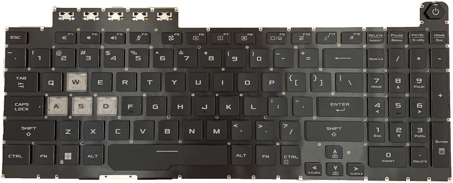 Новая клавиатура для ноутбука  – обзор и цена Gaming Keyboard Backlit