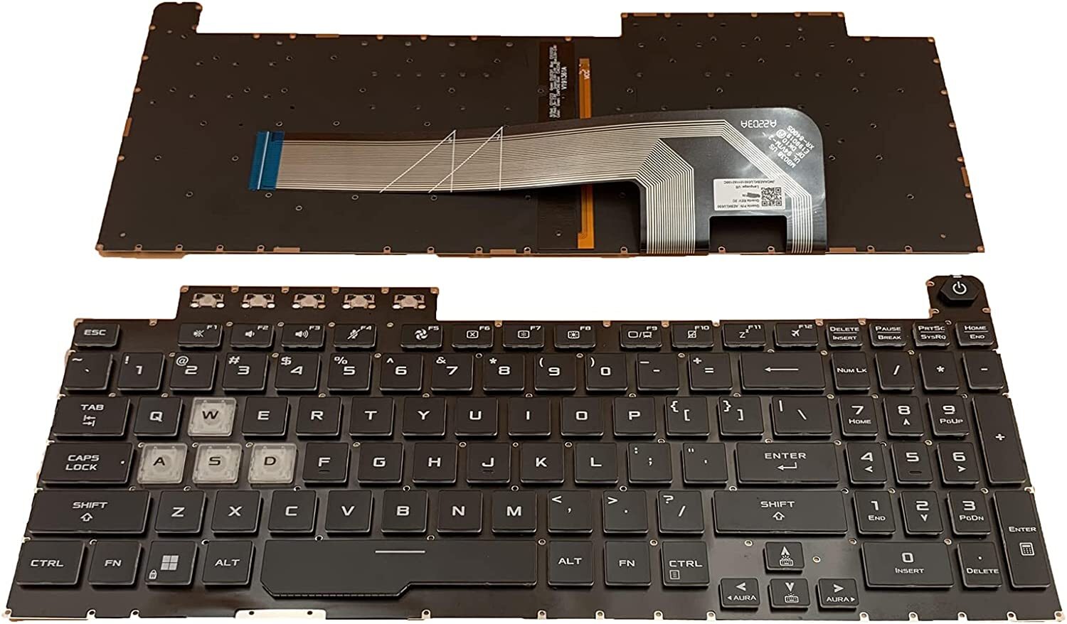 Новая клавиатура для ноутбука  – обзор и цена Gaming Keyboard Backlit