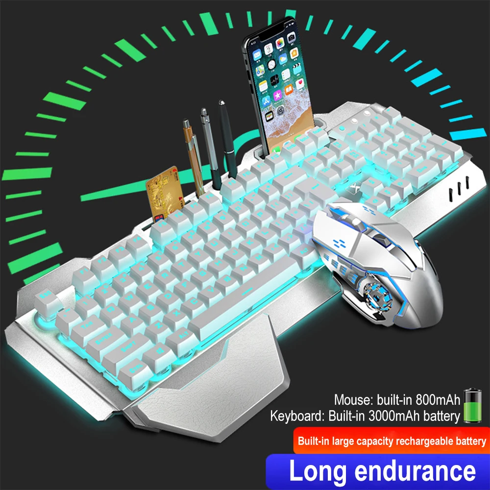 K680 перезаряжаемый 2,4G беспр – обзор и цена Gaming Keyboard Mini