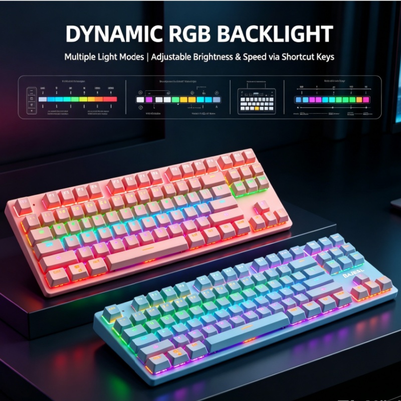 Механическая клавиатура BAJEAL – обзор и цена Gaming Keyboard K300