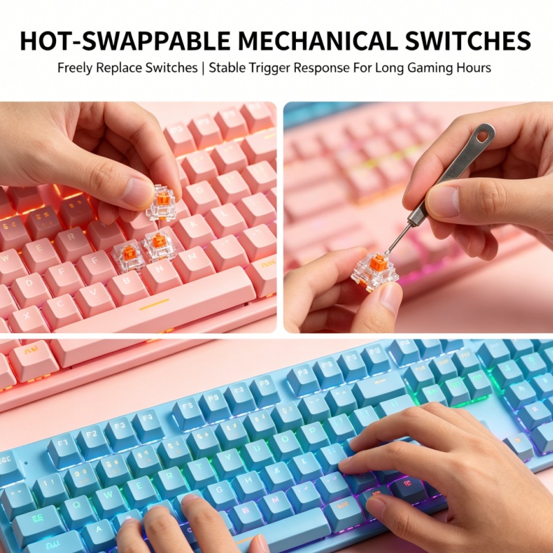 Механическая клавиатура BAJEAL – обзор и цена Gaming Keyboard K300