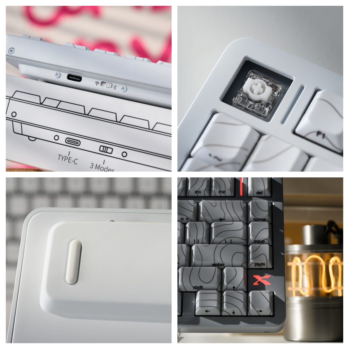 Беспроводная механическая RGB- – обзор и цена Keyboard Gaming Transparent
