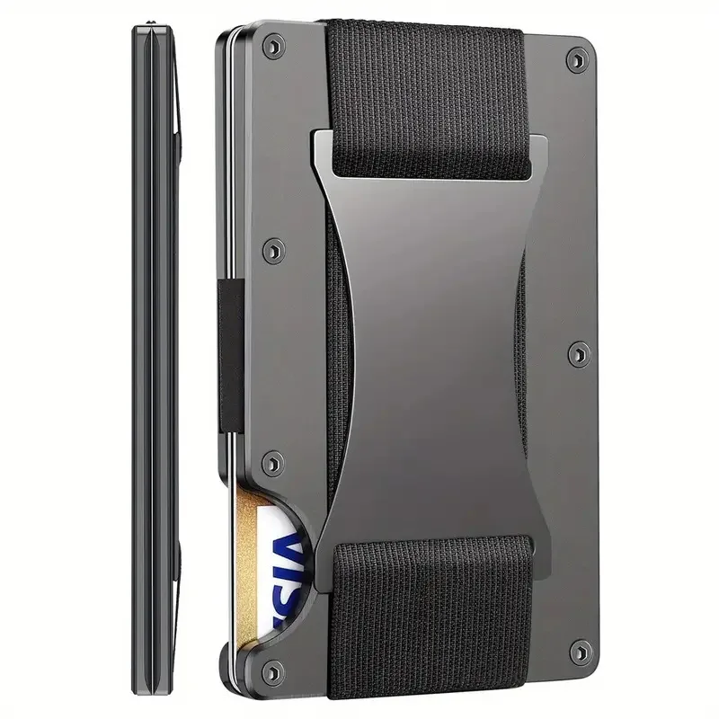 Новый тонкий RFID-кошелек-карт – обзор и цена Aluminum Case 65
