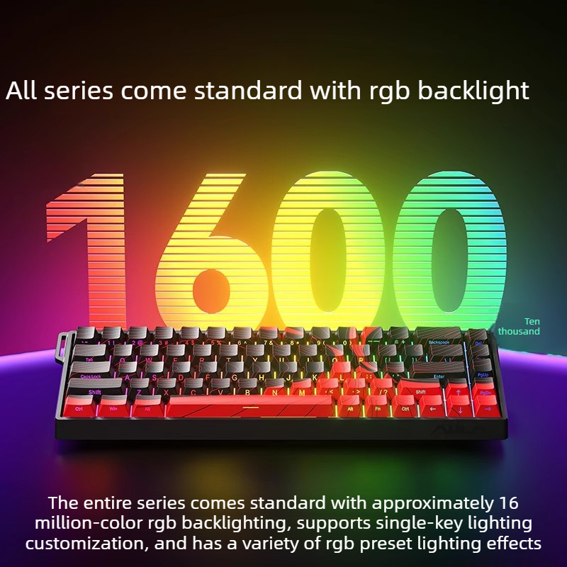 Механическая клавиатура AULA W – обзор и цена Gaming Keyboard Hot Swappable