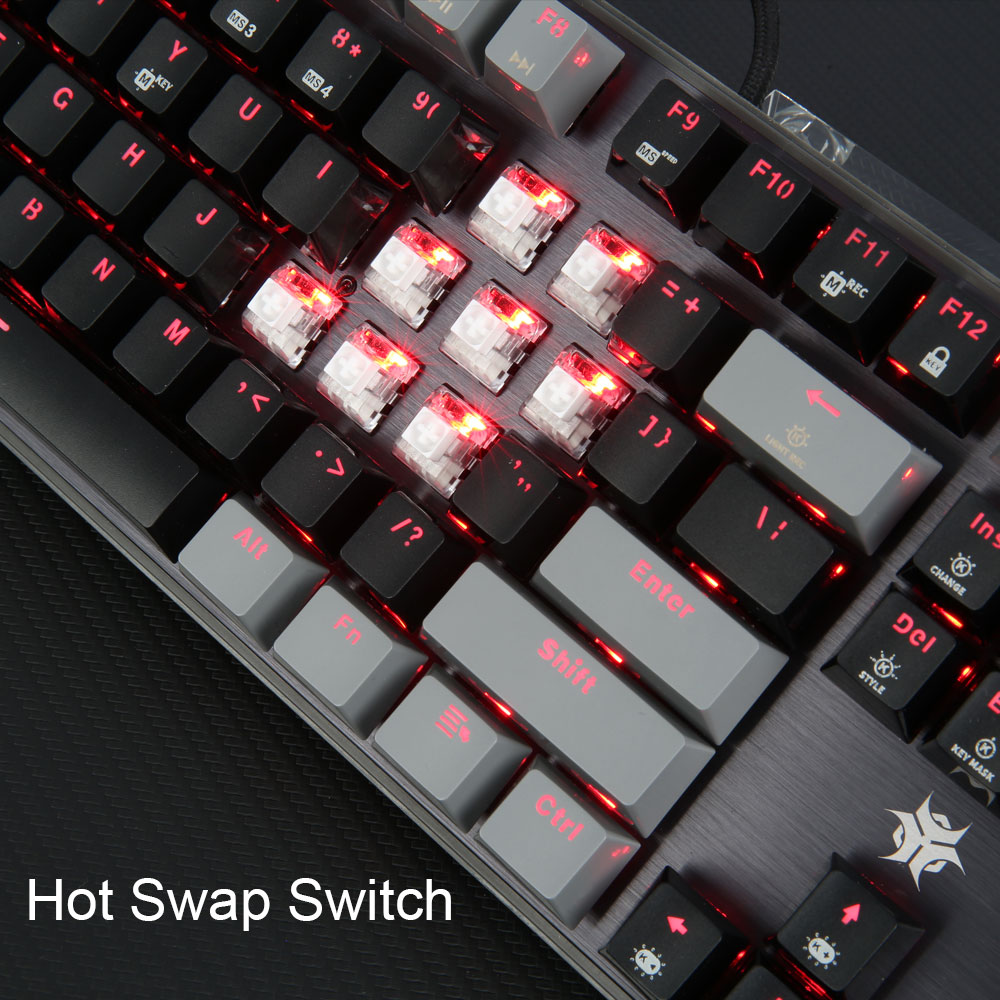 Механическая клавиатура HEXGEA – обзор и цена Keyboard Gaming Transparent