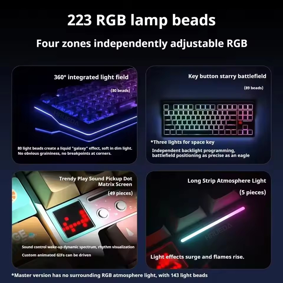 AULA F87 Pro V2 Беспроводная м – обзор и цена Gaming Keyboard Best