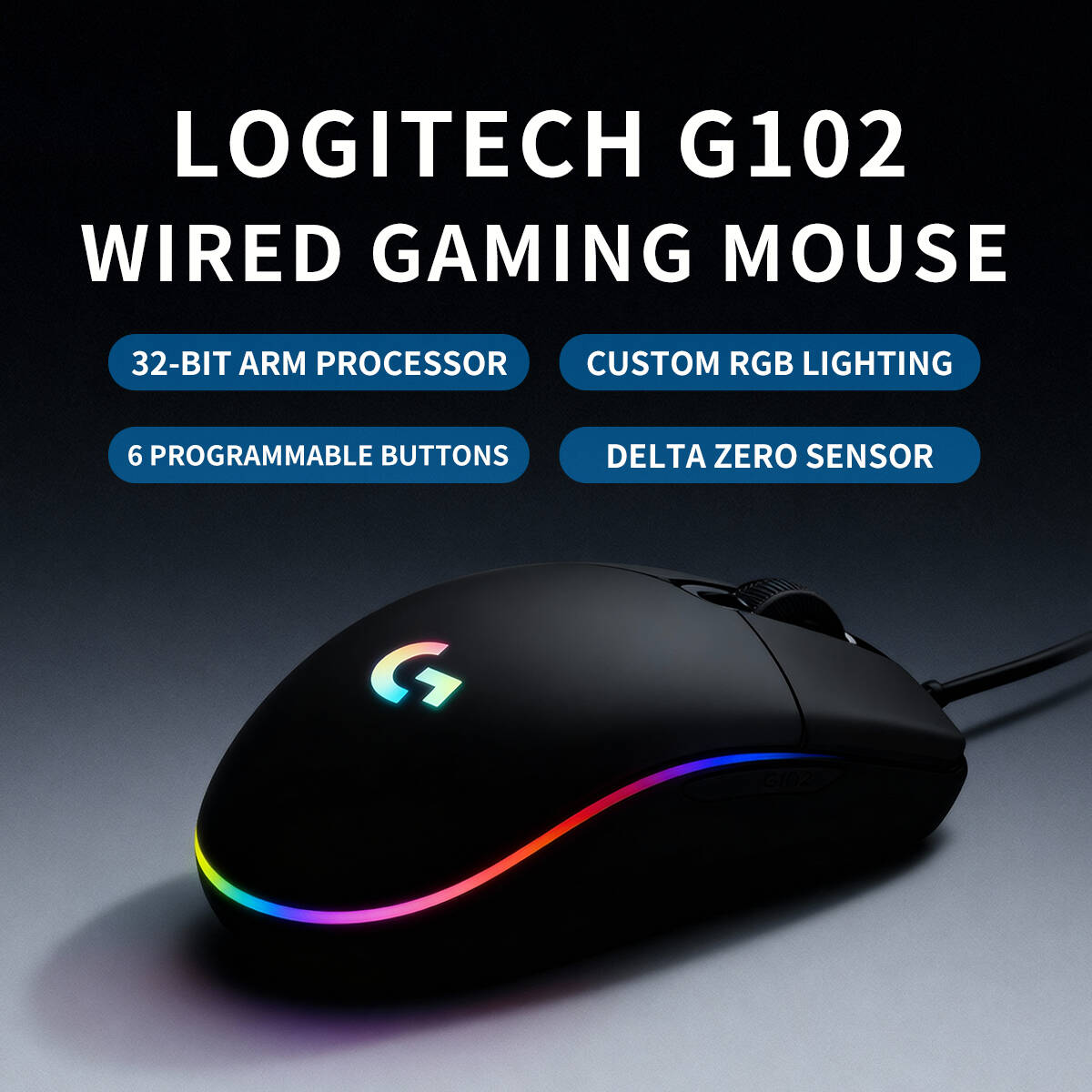 Игровая мышь Logitech G203 RGB – обзор и цена Logitech Mouse G203