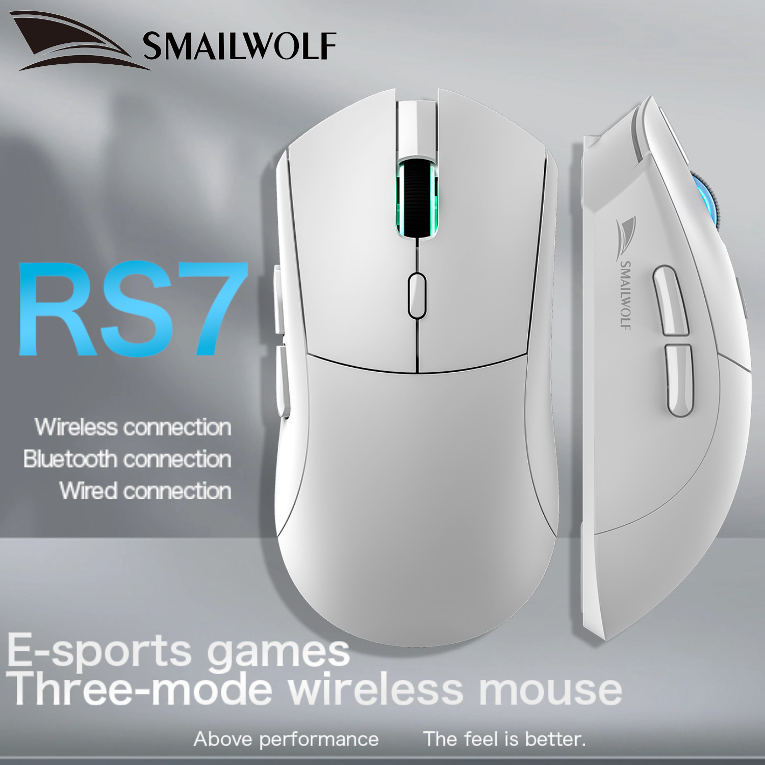 SMAILWOLF RS7 Bluetooth беспро – обзор и цена Logitech Mouse G203