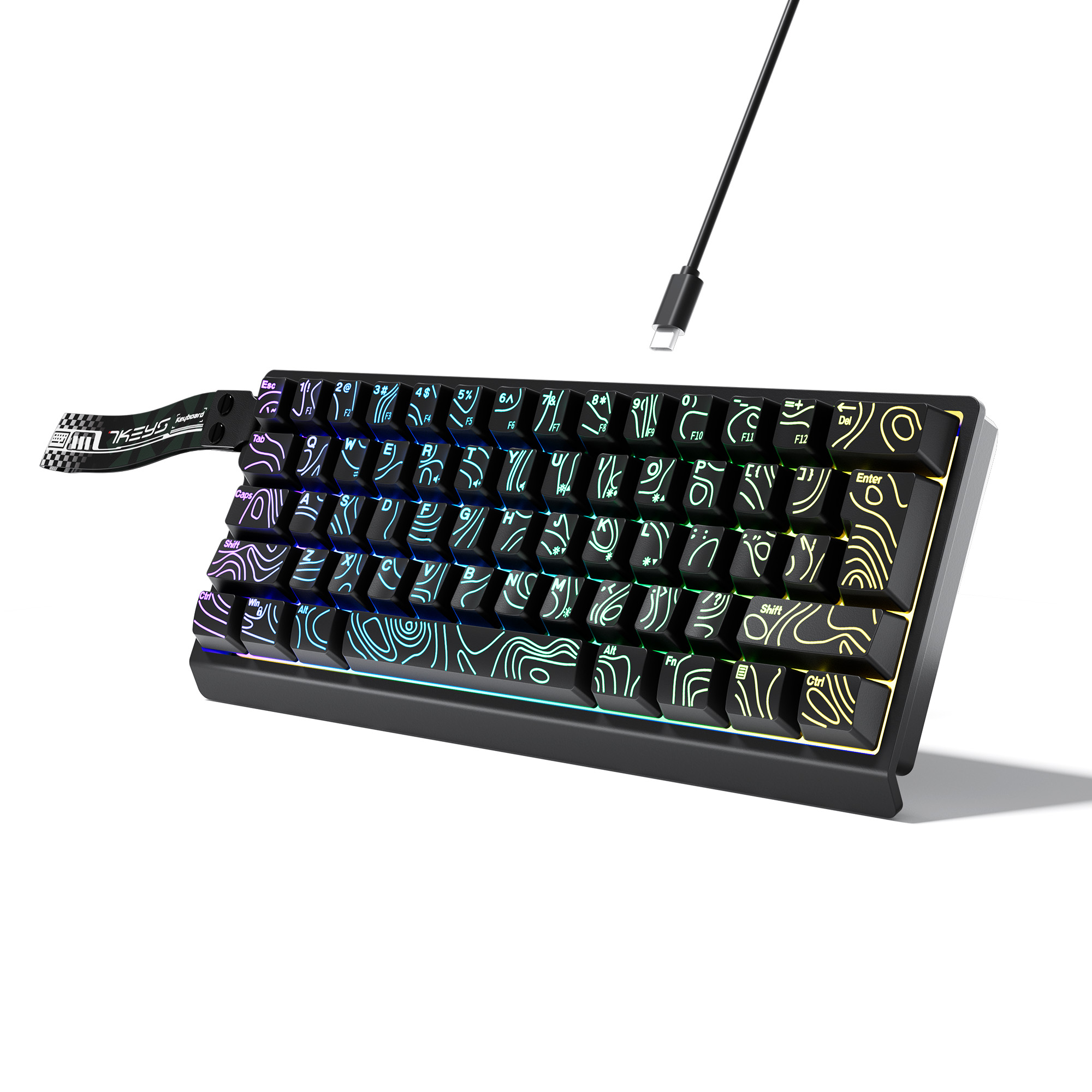 Компактная проводная клавиатур – обзор и цена Gaming Keyboard Hot Swappable