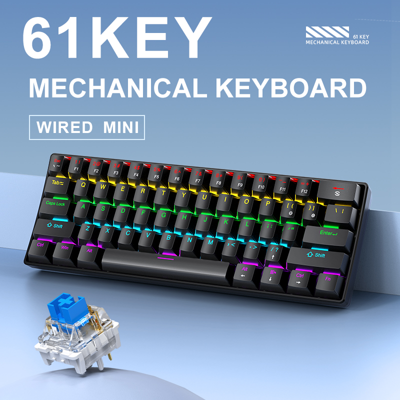 Проводная механическая игровая – обзор и цена Gaming Keyboard Blue Switches