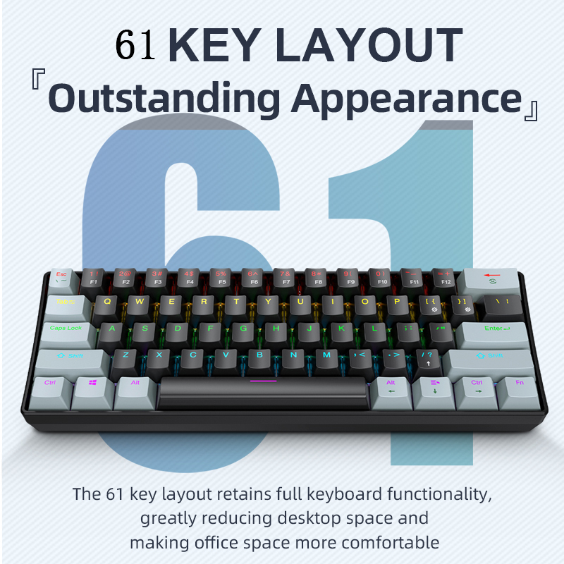 Проводная механическая игровая – обзор и цена Gaming Keyboard Blue Switches
