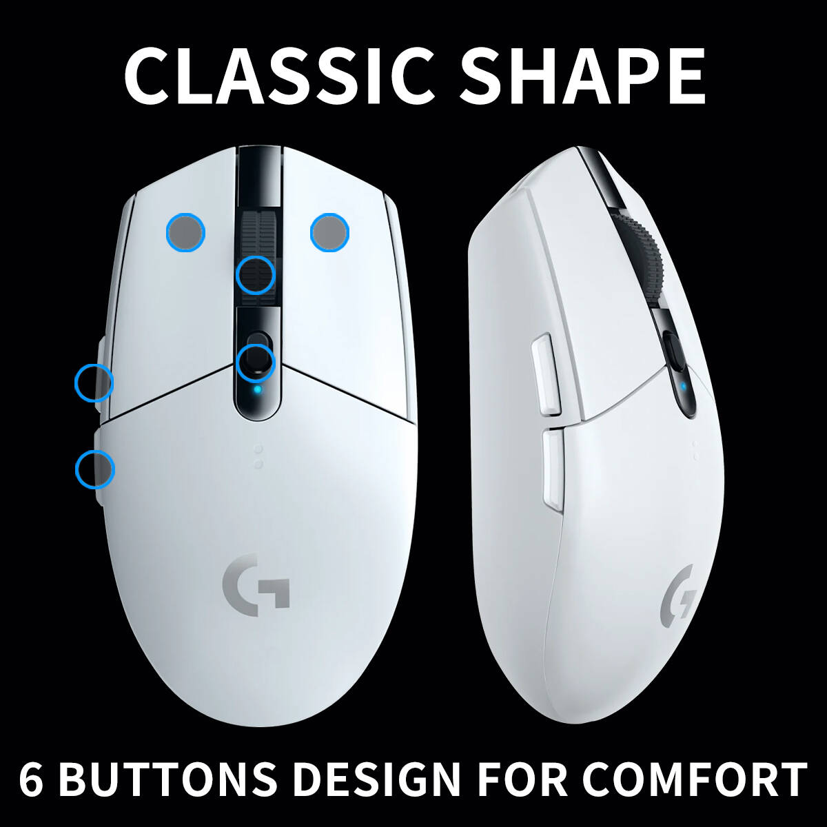 Беспроводная игровая мышь Logi – обзор и цена Logitech Mouse G203