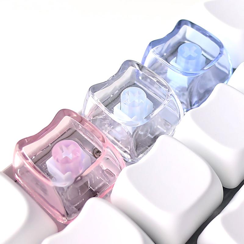 10 шт. прозрачных кейкапов MAO – обзор и цена Keyboard Gaming Transparent