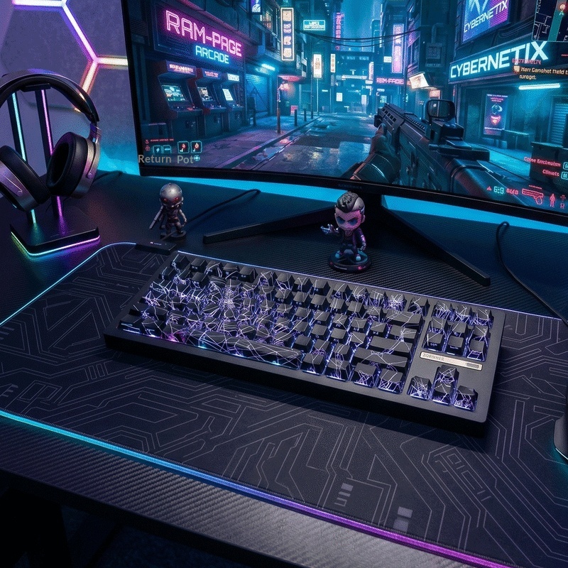 Механическая игровая клавиатур – обзор и цена Gaming Keyboard Hot Swappable
