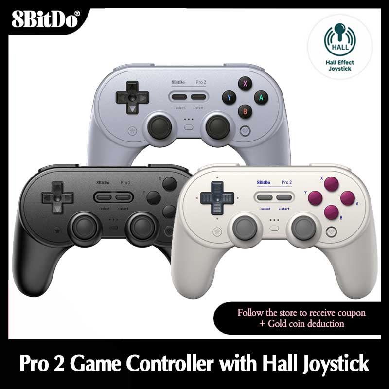 Игровой контроллер 8bitdo Pro2 – обзор и цена Gaming Keyboard Hall Effect