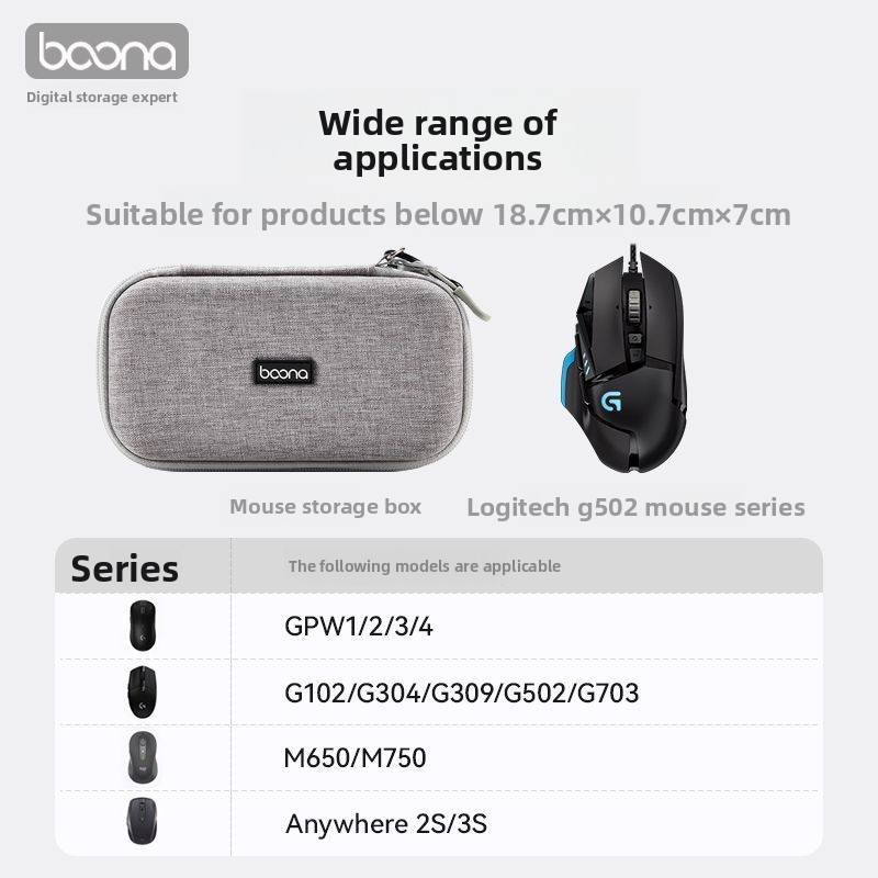 Чехол для хранения мыши Logite – обзор и цена Logitech Mouse G502