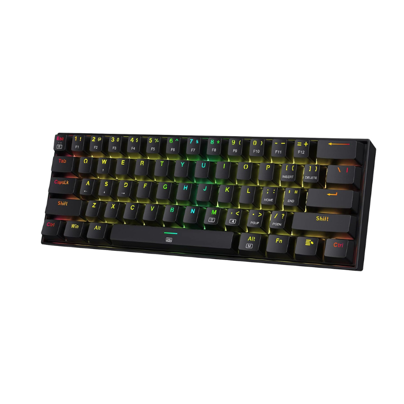 Redragon K630 Dragonborn, 60%  – обзор и цена Gaming Keyboard Blue Switches