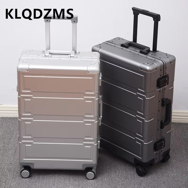 Мужская сумка для багажа KLQDZ – обзор и цена Aluminum Case 65