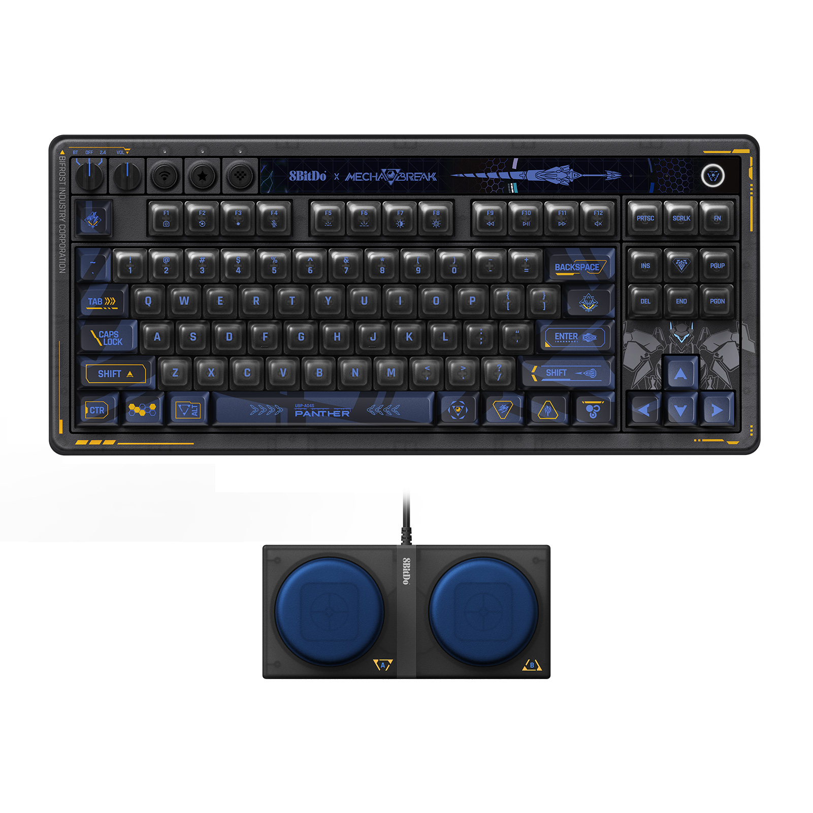 Механическая клавиатура 8BitDo – обзор и цена Gaming Keyboard Hot Swappable
