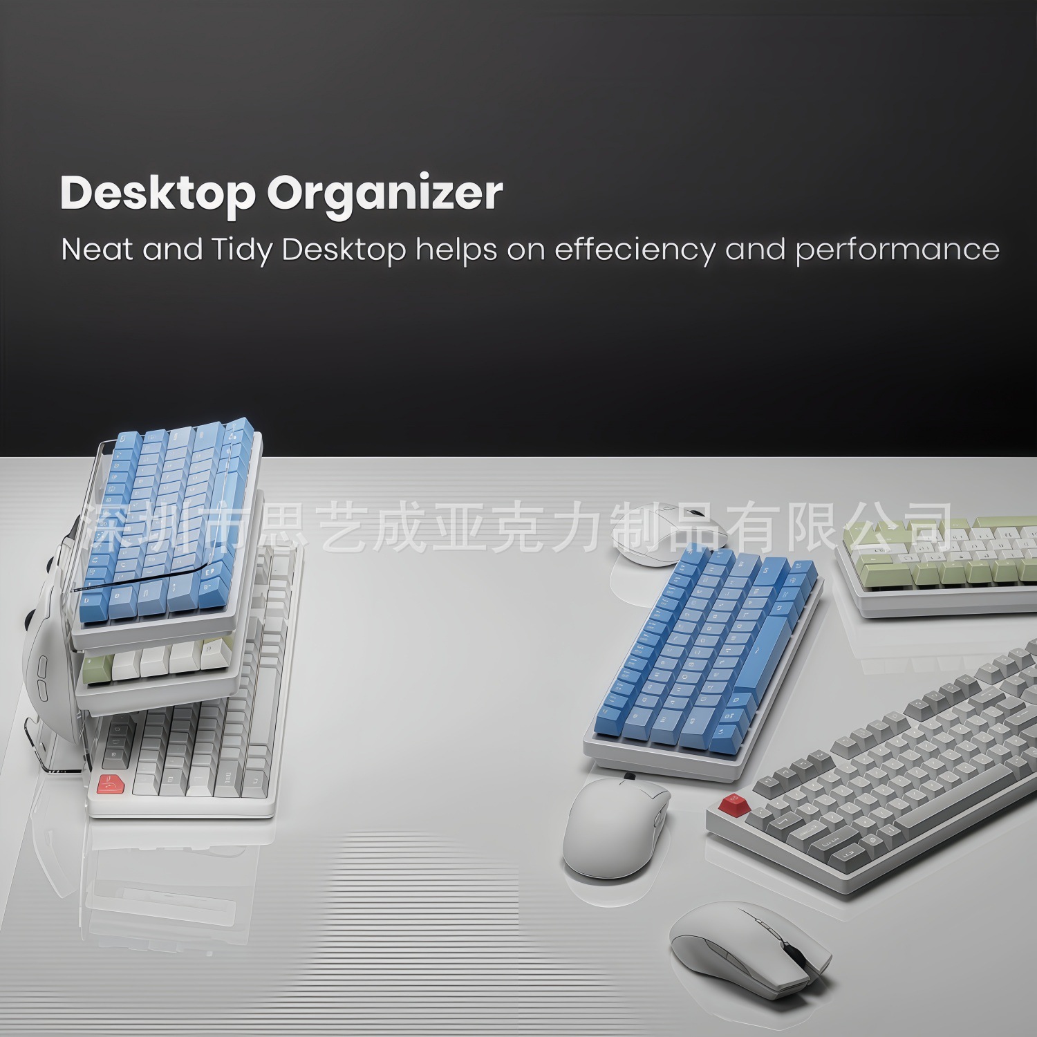 Новая 3-слойная акриловая подс – обзор и цена Keyboard Gaming Transparent