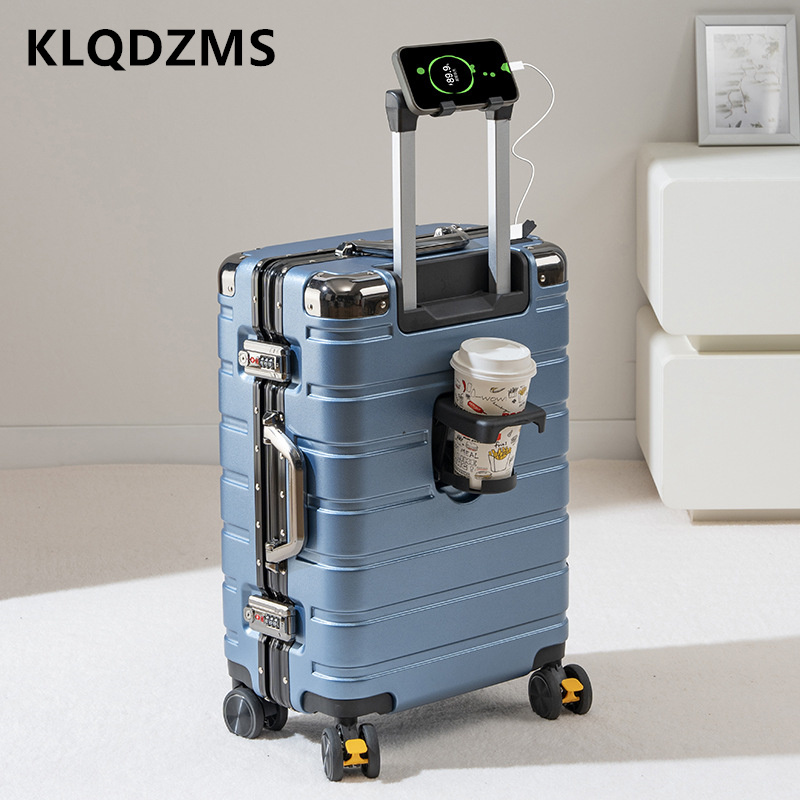 Чемодан KLQDZMS с алюминиевой  – обзор и цена Aluminum Case 65