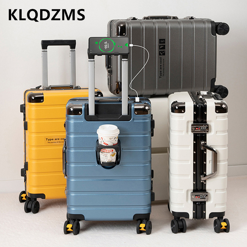 Чемодан KLQDZMS с алюминиевой  – обзор и цена Aluminum Case 65