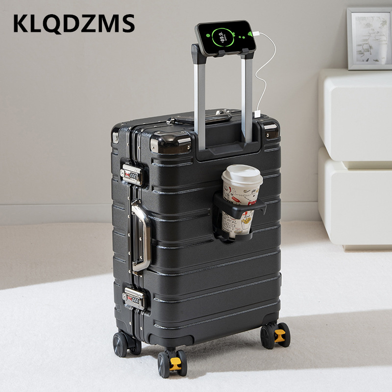 Чемодан KLQDZMS с алюминиевой  – обзор и цена Aluminum Case 65